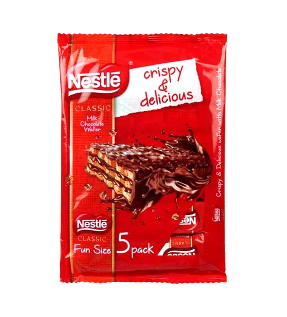 Nestle Crispy & Delicious Milk Wafer 5szt 95g
