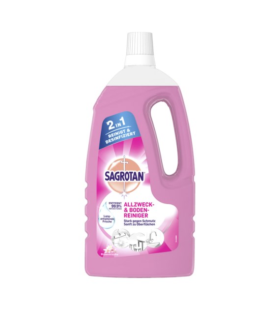 Sagrotan Allzweck & Boden Reiniger Blutenfris 1,5L