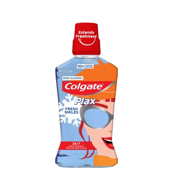 Colgate Plax Fresh Smiles Zero Alcohol Płyn 500ml