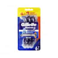 Gillette Sensor 3 Comfort Maszynki 6szt