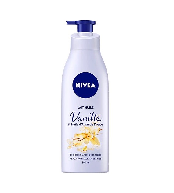 Nivea Lait Huile Vanille & d'Amande Mleczko 200ml