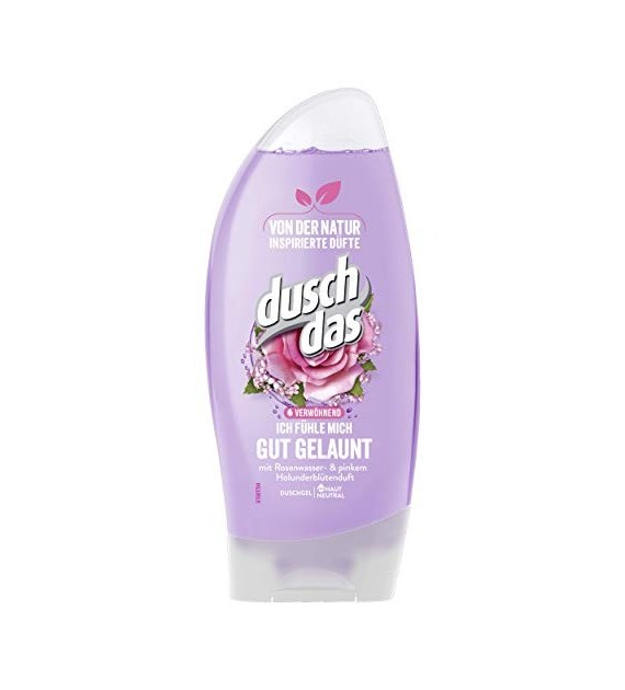 Dusch Das Gut Gelaunt Rosenwasser Gel 250ml