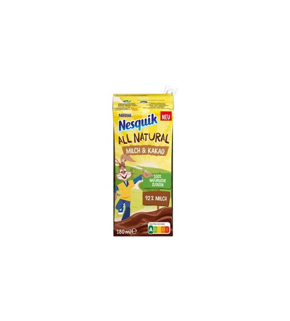 Nesquik All Natural Milch Kakao Napój 180ml