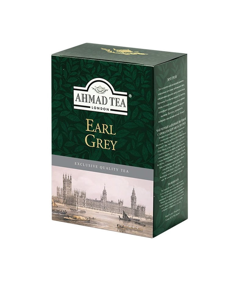 Ahmad Earl Grey Herbata Liściasta 100g