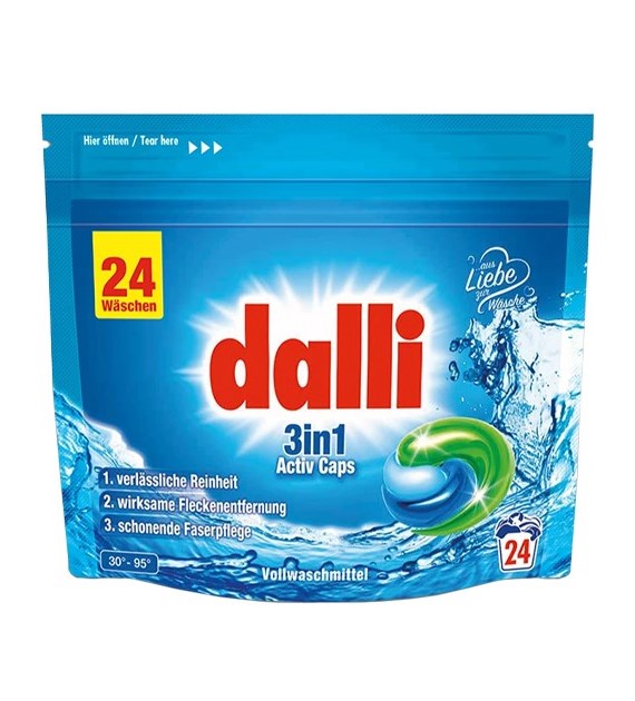 Dalli 3in1 Active Caps Universal 24p 636g