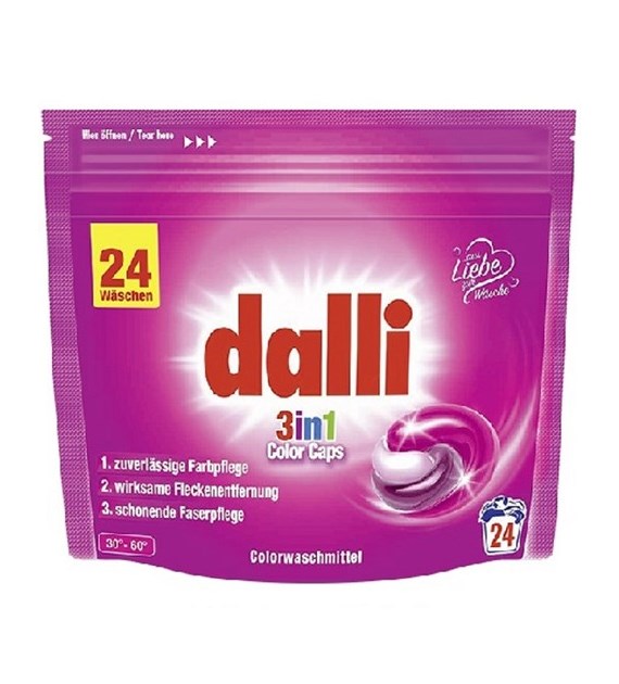 Dalli 3in1 Color Caps 24p 636g