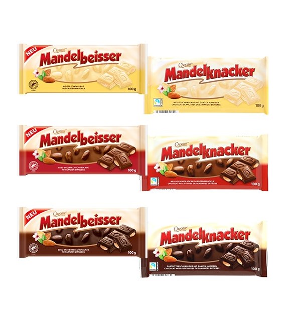 Choceur Mandelbeisser Zart / Voll / Weisse 100g