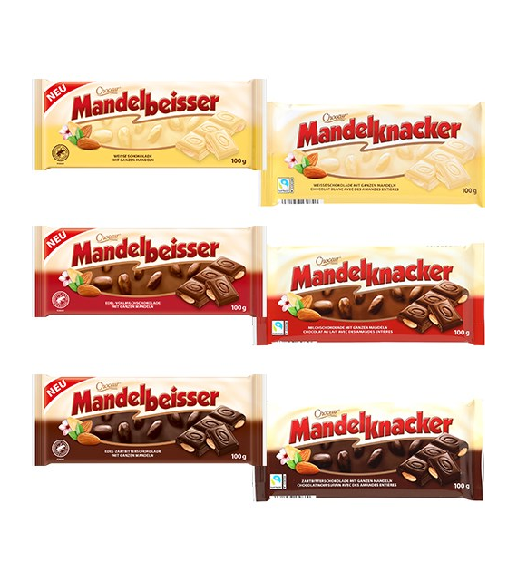 Choceur Mandelbeisser Zart / Voll / Weisse 100g