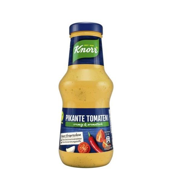 Knorr Pikante Tomaten Vegetarian Sos 250ml