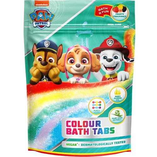 PAW Patrol Colour Bath Tabs do Kąpieli 9szt 144g