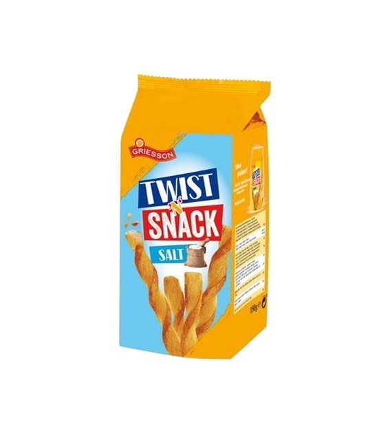 Griesson Twist Snack Salt 150g