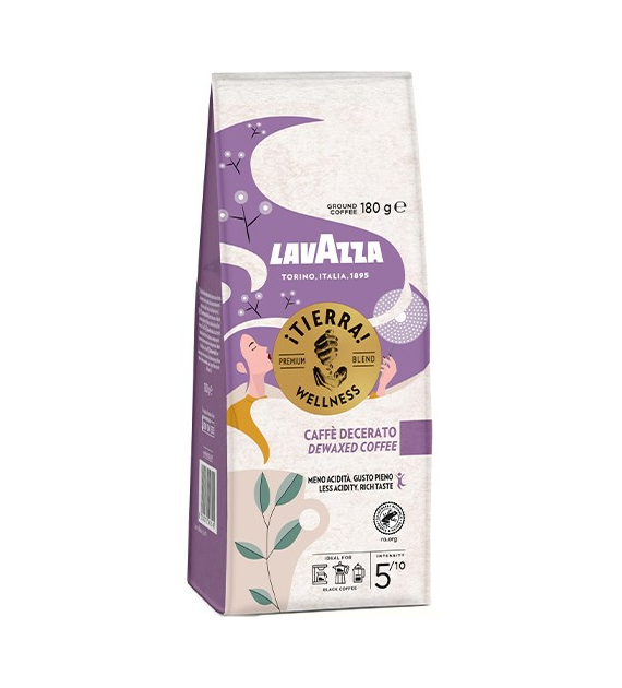 Lavazza Tierra Wellness Dewaxed Coffee 180g M