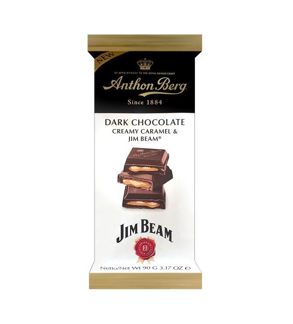 Anthon Berg Dark Chocolate Jim Beam 90g