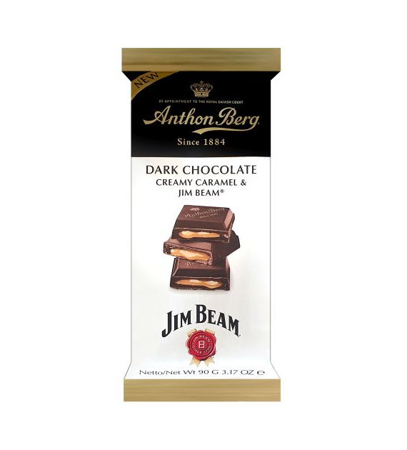 Anthon Berg Dark Chocolate Jim Beam 90g