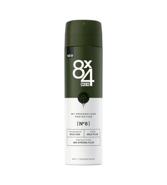 8x4 Men No 8 Wild Oak Deo 150ml