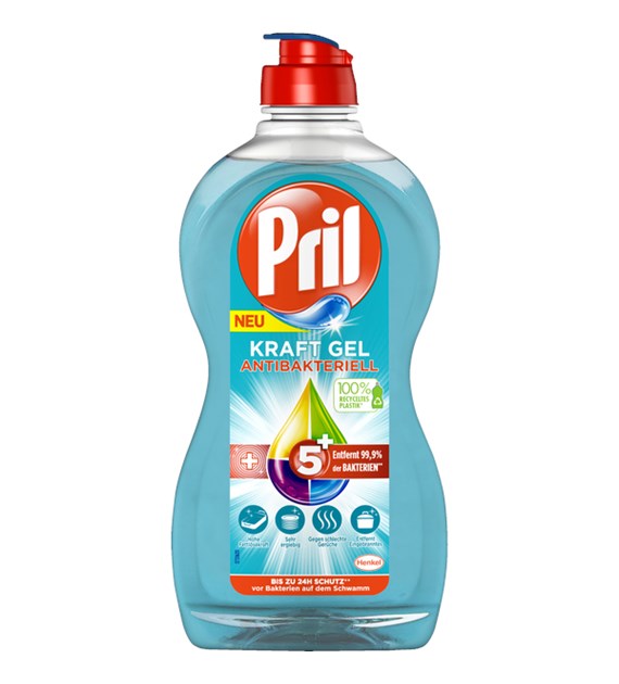 Pril Kraftgel Antibakteriell do Naczyń 600ml