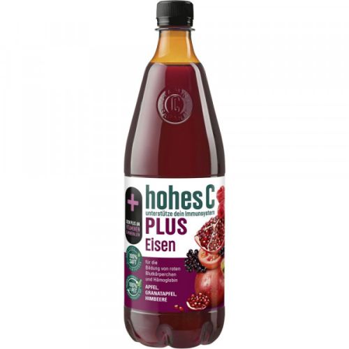 Hohes C Plus Apfel Granatapfel Himbeere 1L