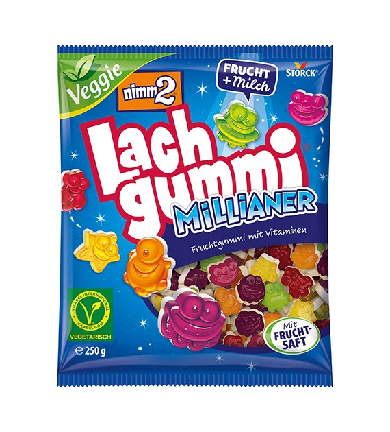 Nimm2 Lach Gummi Millianer Vegetarian 250g
