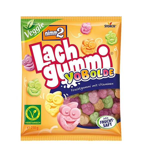 Nimm2 Lach Gummi YoBolde Vegetarian 250g