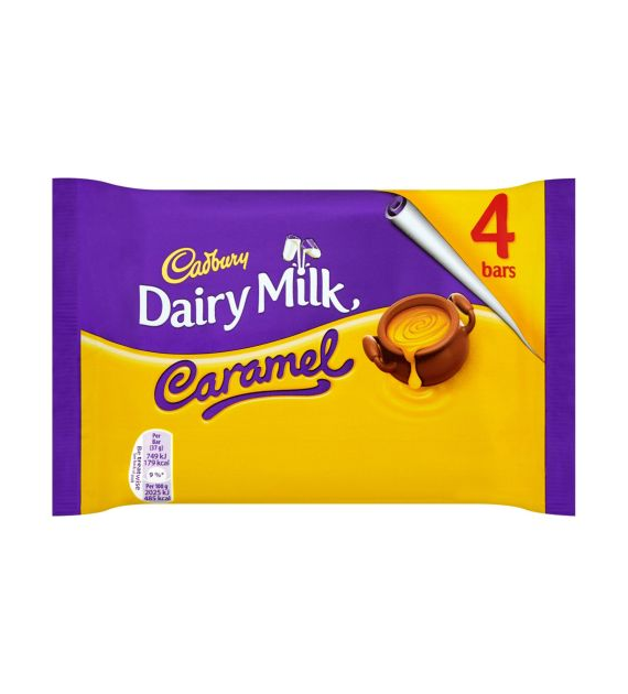 Cadbury Dairy Milk Caramel 4szt 148g