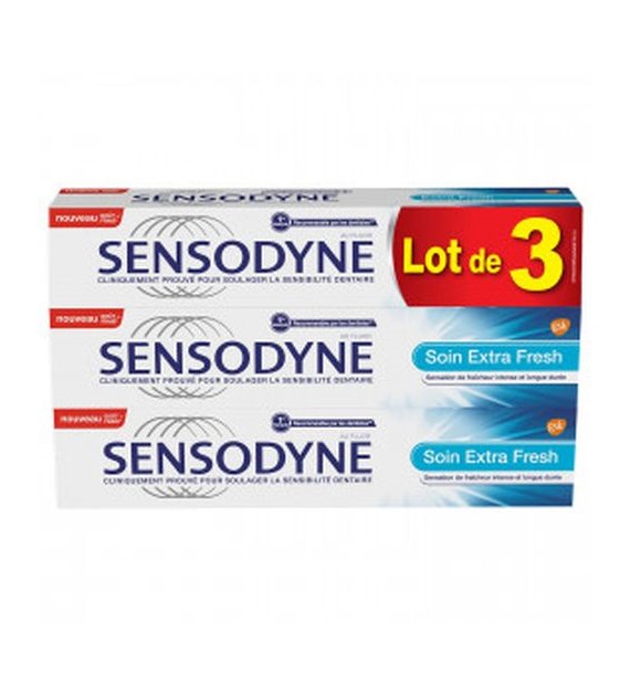 Sensodyne Extra Fresh 3pack 3x75ml