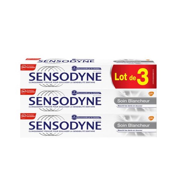 Sensodyne Soin Blancheur 3pack 3x75ml