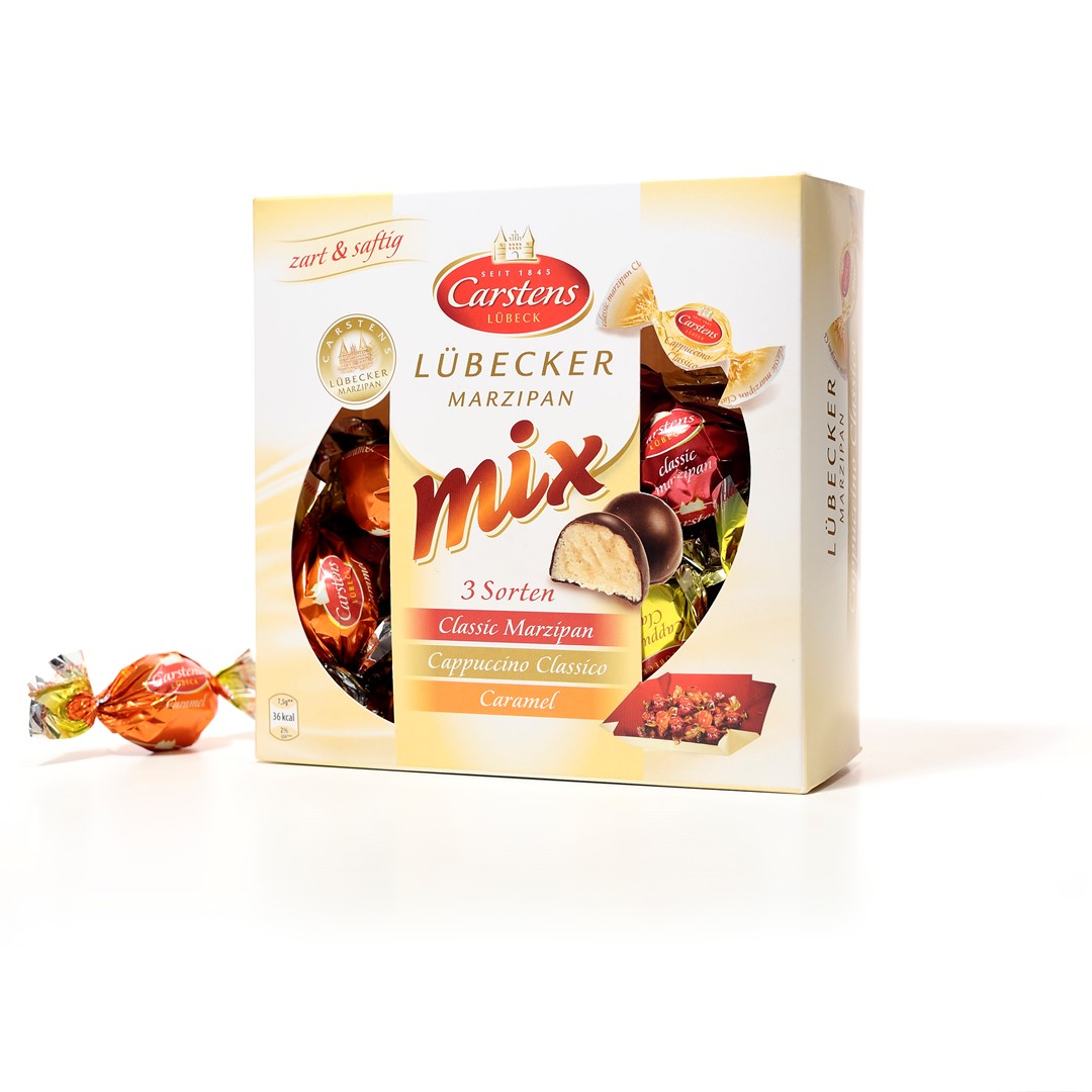 Carstens Lubecker Marzipan 3 Sorten 200g