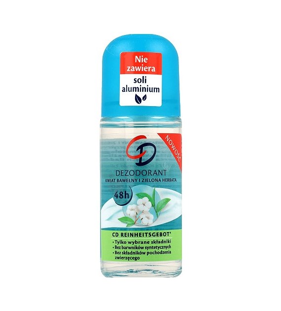 CD Kwiat Bawełny i Zielona Herbata Kulka 50ml PL
