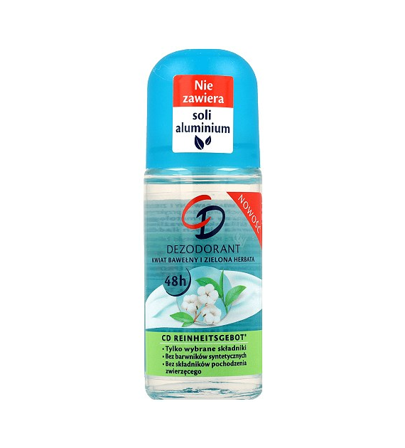 CD Kwiat Bawełny i Zielona Herbata Kulka 50ml PL