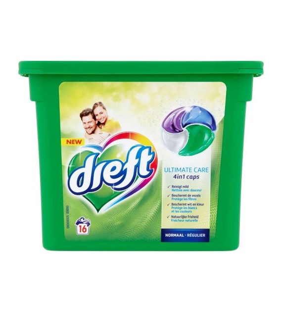 Dreft Ultimate Care 4in1 Caps 16p 416g