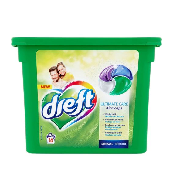 Dreft Ultimate Care 4in1 Caps 16p 416g
