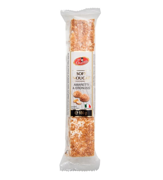 Sir Charles Nougat Amaretti Erdnuss 100g