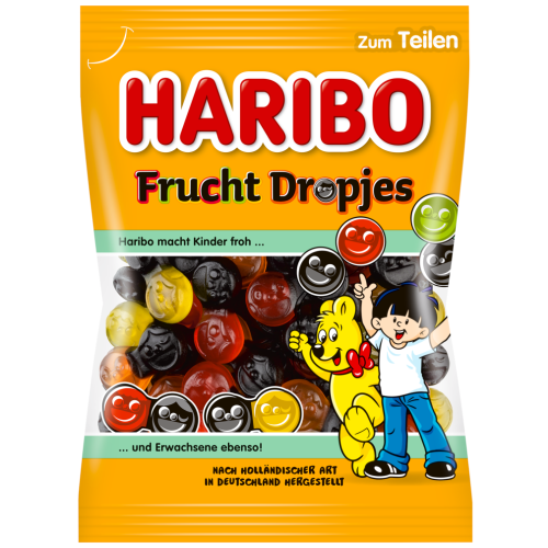 Haribo Frucht Dropjes 160g