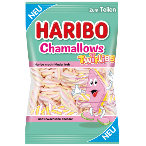 Haribo Chamallows Twirlies 200g