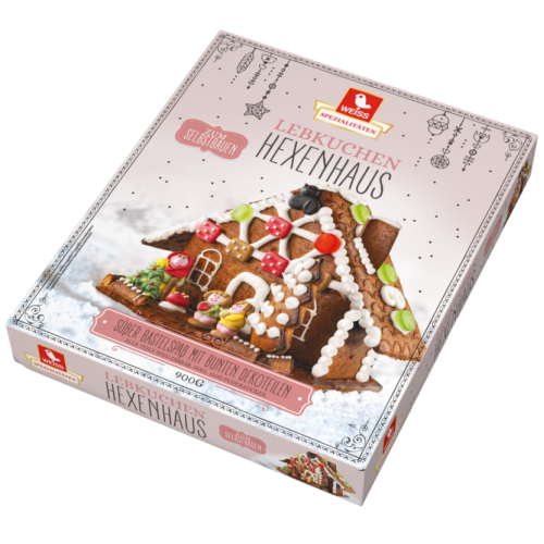 Weiss Spezialitaten Lebkuchen Hexenhaus 900g