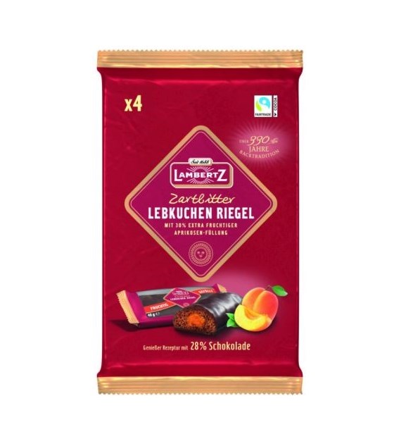 Lambertz Lebkuchen Riegel Zart 4szt 160g