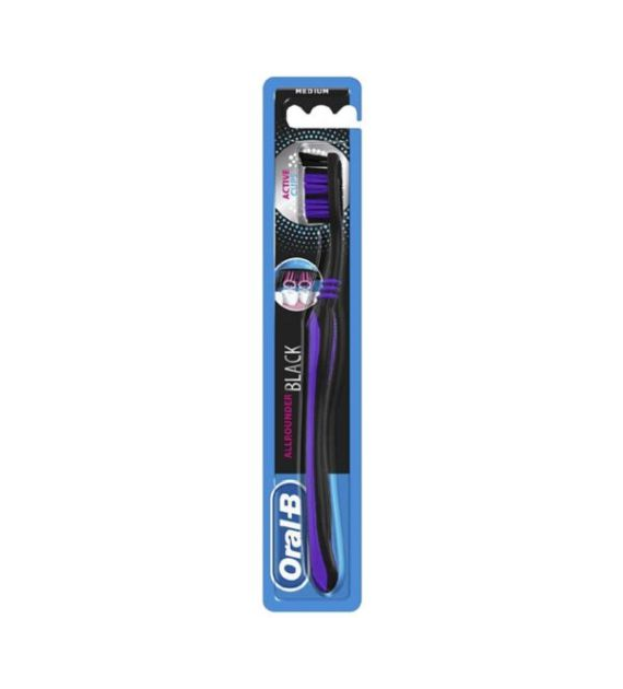 Oral-B Allrounder Black Medium Szczoteczka 1szt
