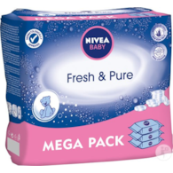 Nivea Baby Fresh Pure Chusteczki 3x63szt