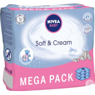 Nivea Baby Soft Cream Chusteczki 3x63szt