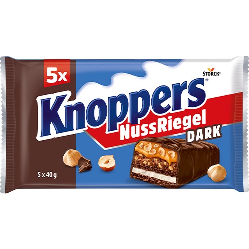 Knoppers Nuss Riegel Dark 5szt 200g