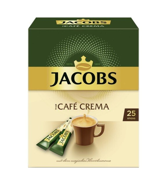 Jacobs Cafe Crema Saszetki 25szt 45g