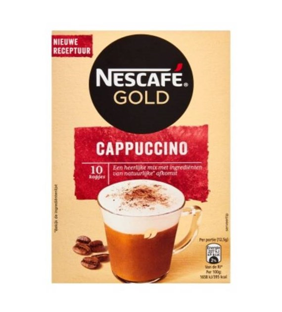 Nescafe Gold Cappuccino Saszetki 10szt 125g