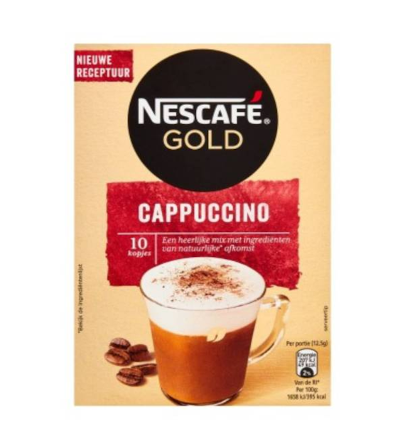 Nescafe Gold Cappuccino Saszetki 10szt 125g