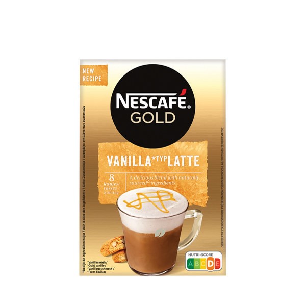 Nescafe Gold Vanilla Latte Saszetki 8szt 148g