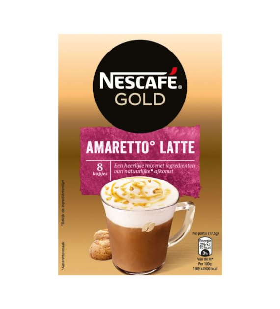 Nescafe Gold Amaretto Latte Saszetki 8szt 140g