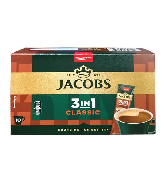 Jacobs 3in1 Classic Saszetki 10szt 120g