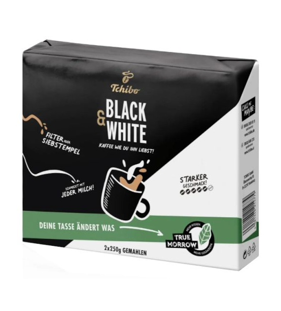 Tchibo Black & White 2x250g M