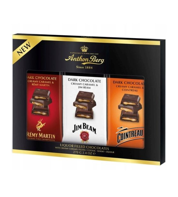 Anthon Berg Dark Chocolate 3szt 270g