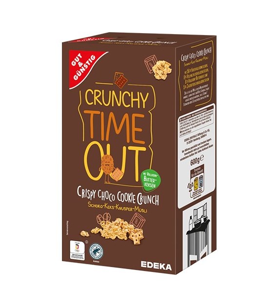 G&G Crunchy Time Out Crispy Choco Musli 600g