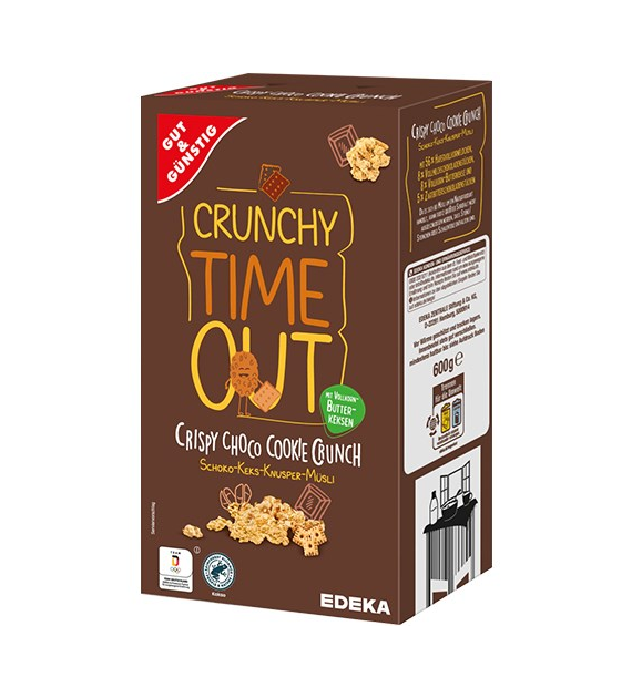 G&G Crunchy Time Out Crispy Choco Musli 600g